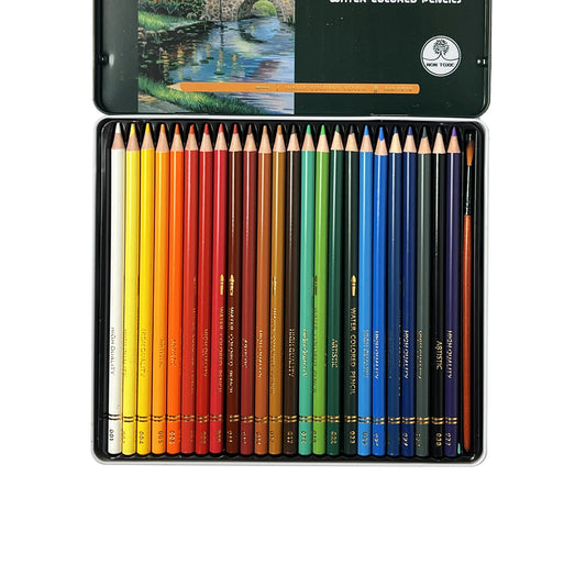 24 pcs Watercolor Pencils Set - Qili