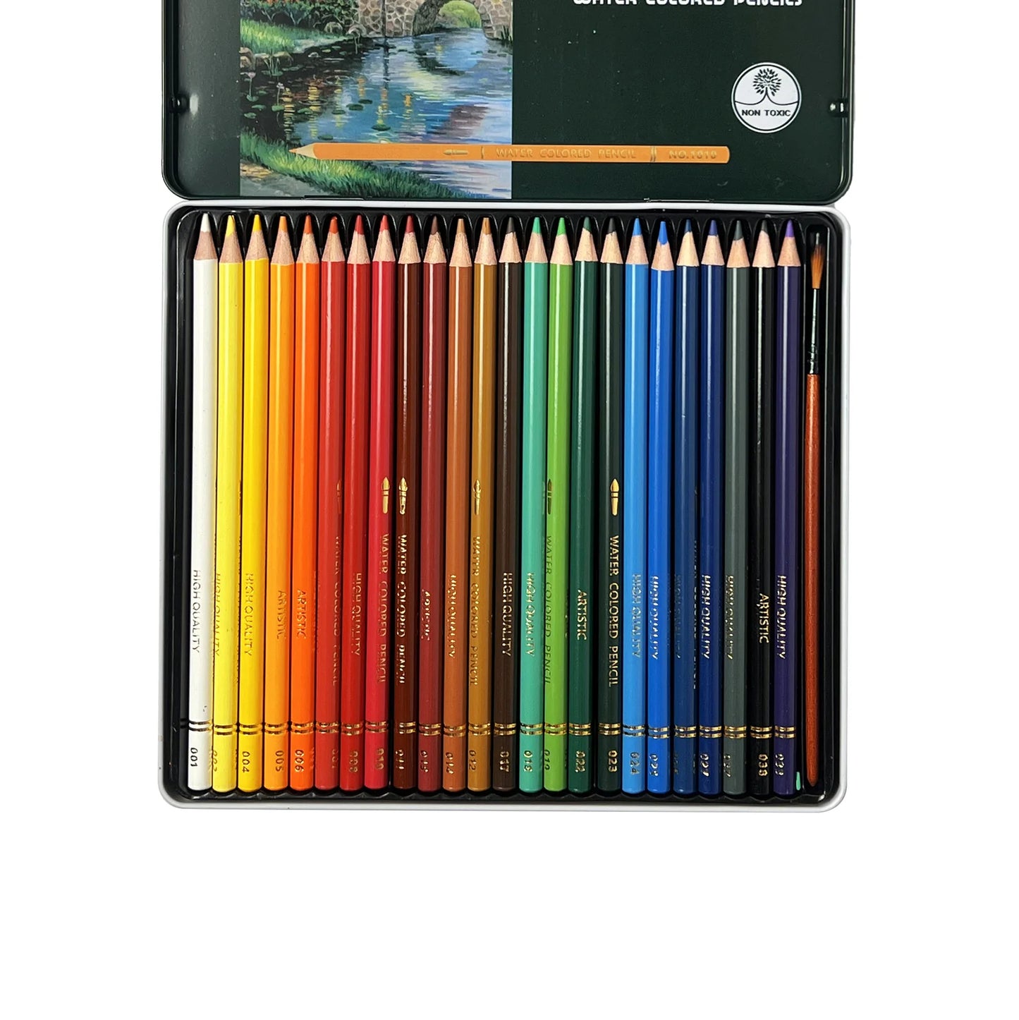 24 pcs Watercolor Pencils Set - Qili