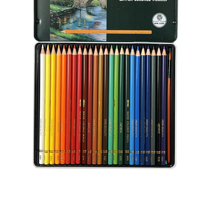 24 pcs Watercolor Pencils Set - Qili
