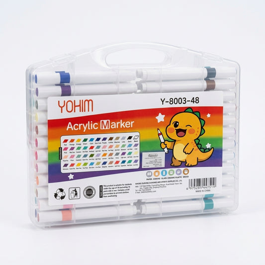 48pcs Acrylic brush pen