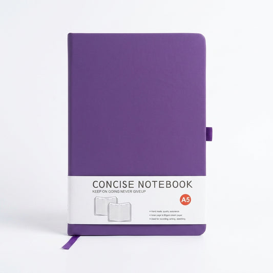 A5 Notebook fabric Cover - Purple