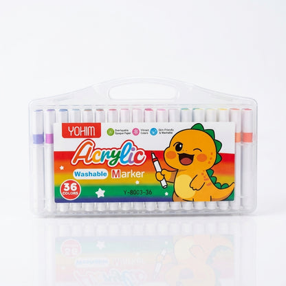 36pcs Acrylic brush pen