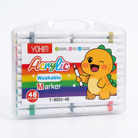 48pcs Acrylic brush pen