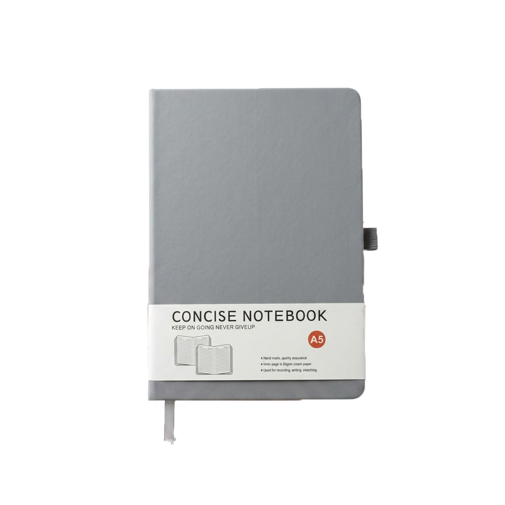 A5 Notebook fabric Cover - Gray