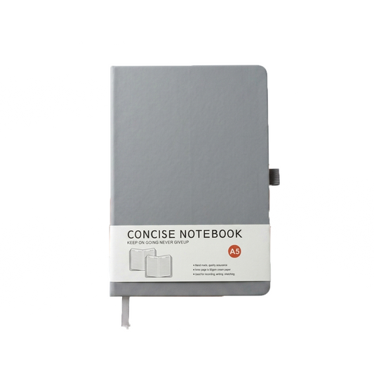 A5 Notebook fabric Cover - Gray